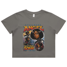 Load image into Gallery viewer, Steelborn Angel Heavy Faded Crop Tee
