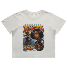 Load image into Gallery viewer, Steelborn Angel Heavy Faded Crop Tee
