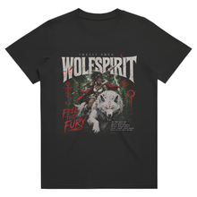 Load image into Gallery viewer, Wolf Spirit Women s Heavy Faded Tee
