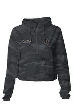 Load image into Gallery viewer, Shadow Hashira Club Cropped Windbreaker
