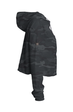 Load image into Gallery viewer, Shadow Hashira Club Cropped Windbreaker
