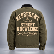 Load image into Gallery viewer, Represent Street Knowledge Jacket

